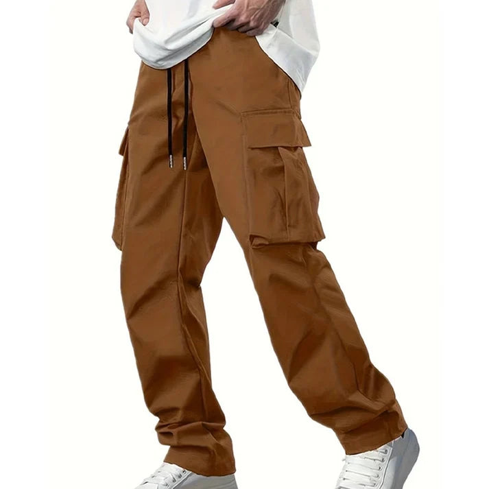 Men's Cargo Pants – Casual Relaxed Fit Multi-Pocket Utility Pants