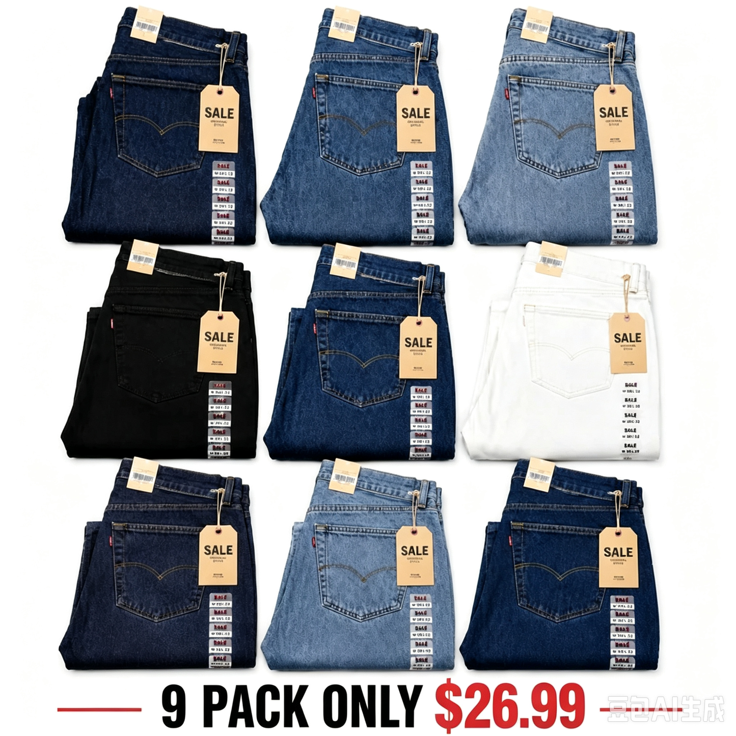 Flex Stretch Slim Straight Jeans
