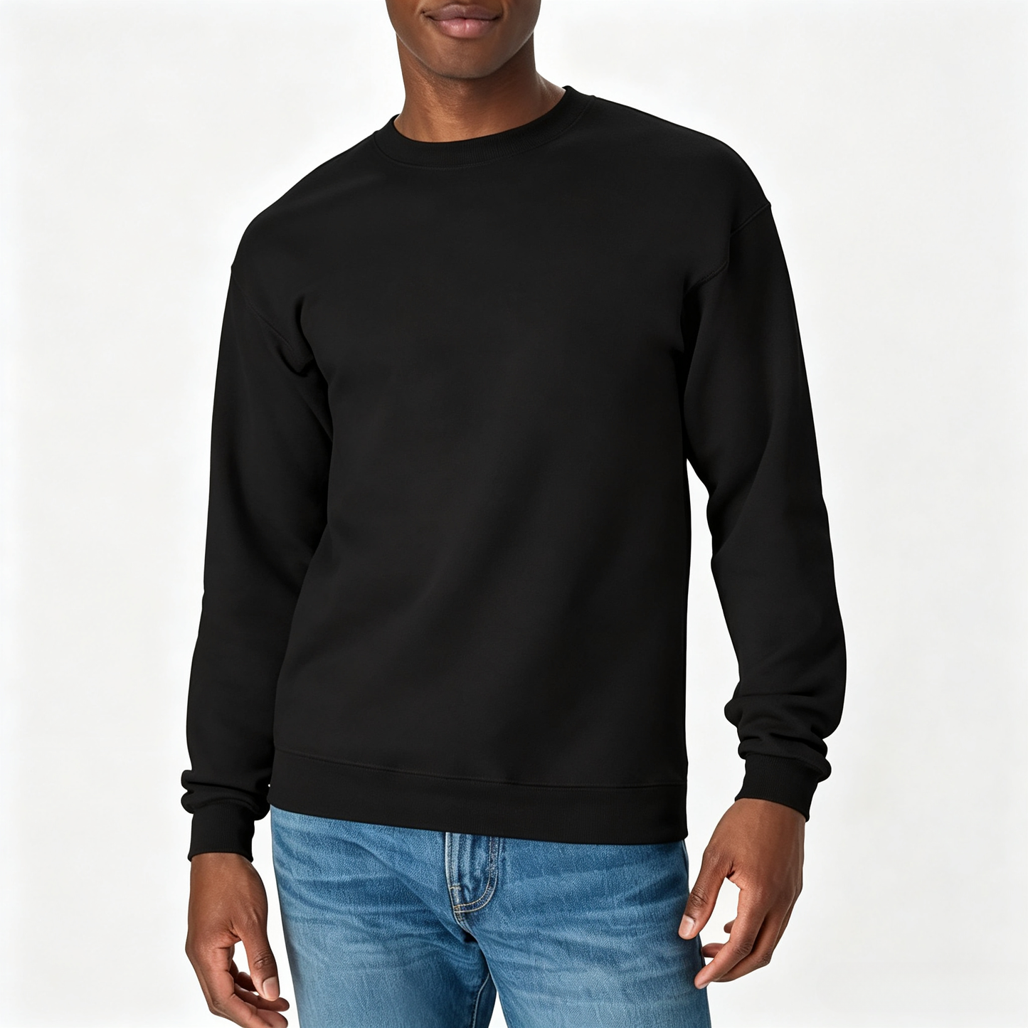 Men's Sweatshirt, EcoSmart Fleece Crewneck Sweatshirt, Big & Tall Available, 1 or 8-Pack