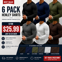 6 Pack 【One of Each Color】