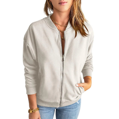 Women's Zip Up Sweatshirt Jacket