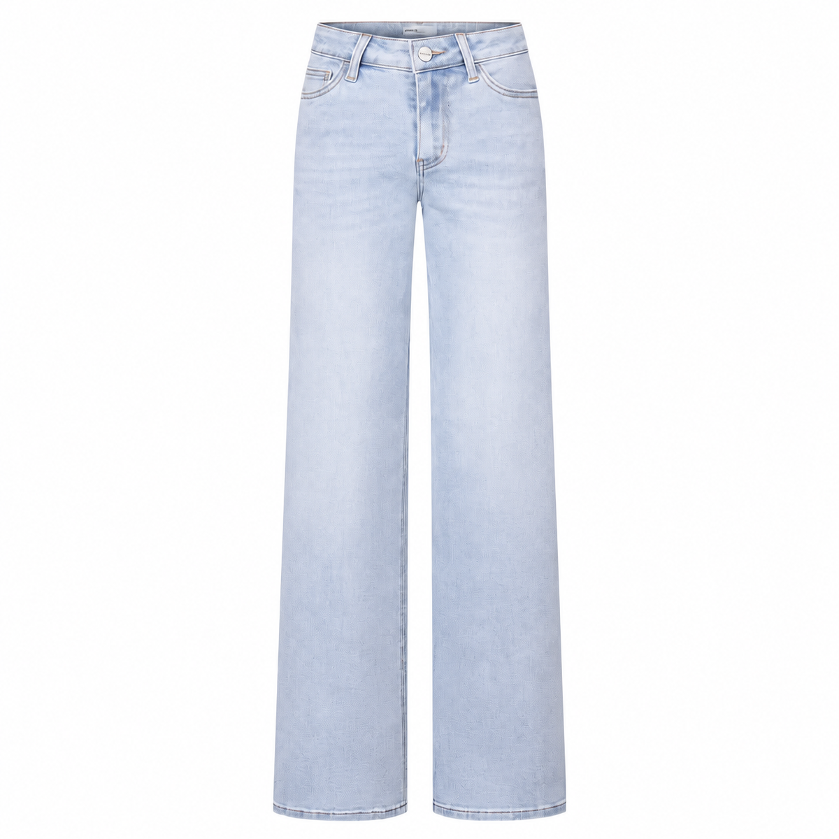 Mid-low Rise Jeans Stretchy Wide Leg Tummy Control Distressed Baggy Denim Pants Plus Size Regular Size Curve Hugging Fall Fashion