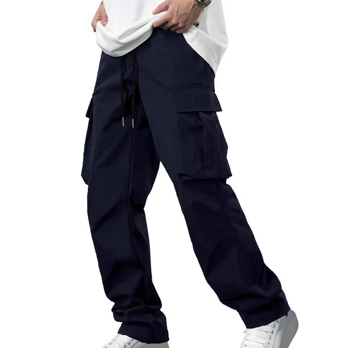 Men's Cargo Pants – Casual Relaxed Fit Multi-Pocket Utility Pants