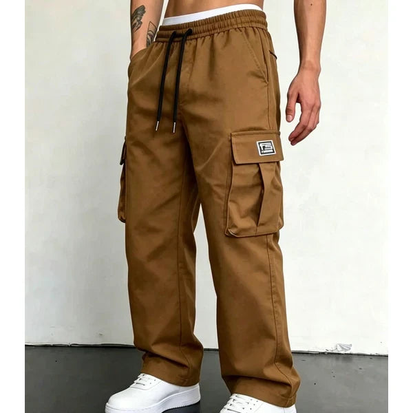 Men's Casual Loose Fit   Cargo Pants
