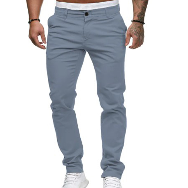 ✨ Men's Modern Slim-Stretch Trousers – Sleek Fit & All-Day Comfort
