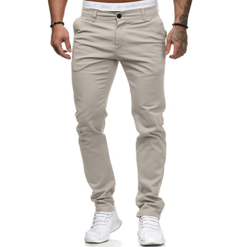 ✨ Men's Modern Slim-Stretch Trousers – Sleek Fit & All-Day Comfort
